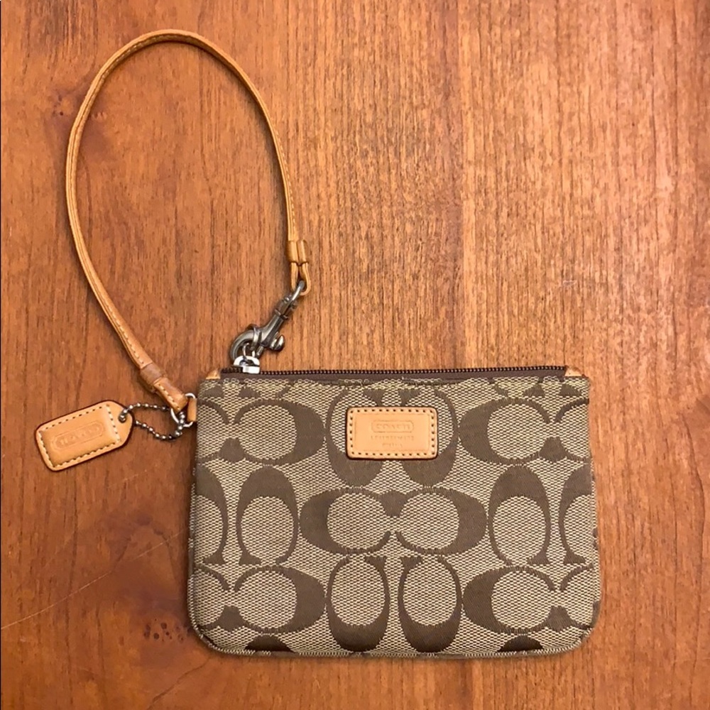 Coach wristlet